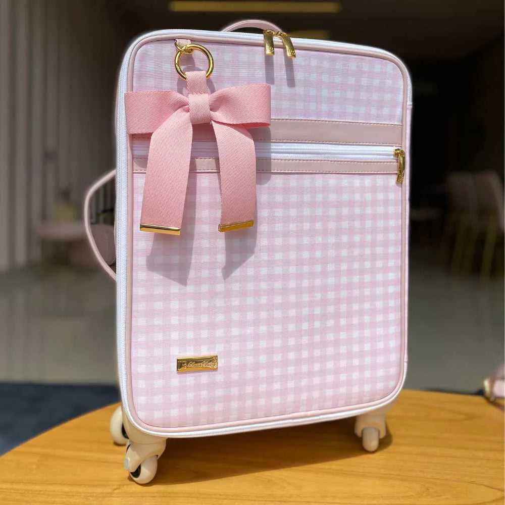 Kit Baby 7 Items Personalizado Linho | Rosa