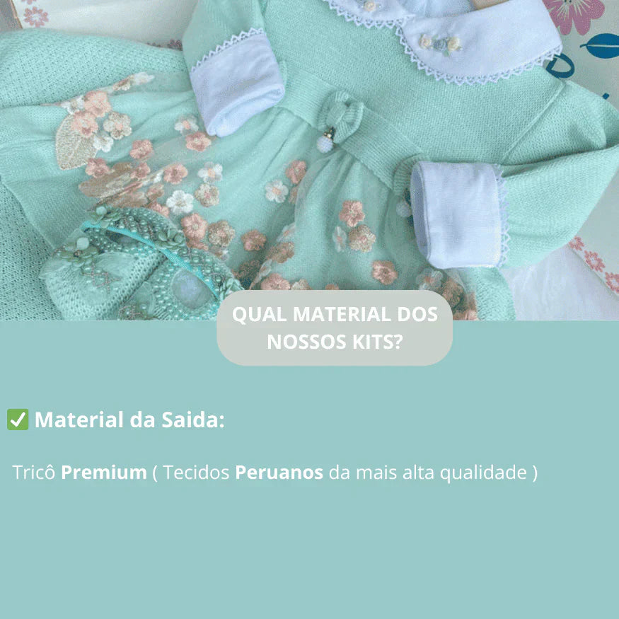 Kit Saída Maternidade Izabella Personalizado | Personalize Com o Nome da Sua Princesa