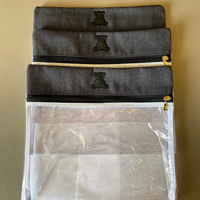 Kit Baby 4 Personalizado | Linho Preto I Preto