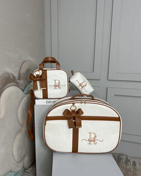 PROMOÇÃO Kit de Bolsas Maternidade 100% Personalizado com nome do Principe/Princesa