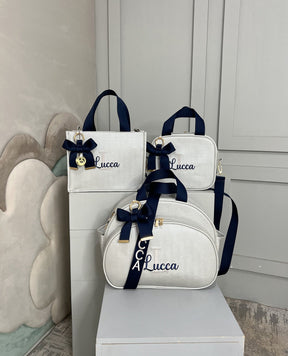 PROMOÇÃO Kit de Bolsas Maternidade 100% Personalizado com nome do Principe/Princesa