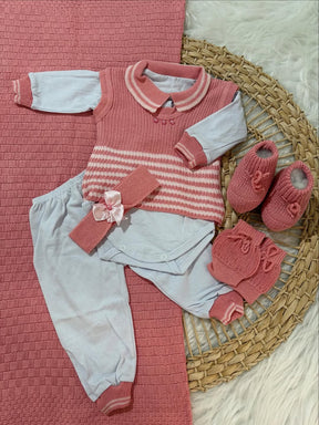 Kit Saída Maternidade Personalizável Completa - Personalize Com o Nome da Sua Princesa