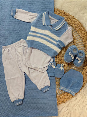 Kit Saída Maternidade Personalizável Completa | Personalize Com o Nome do Seu Príncipe