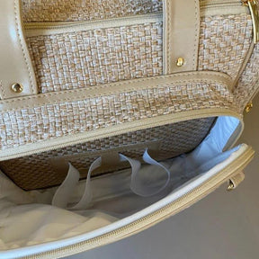 Kit Baby 5 Personalizado - Palha Ouro | Borboleta - Inclui Bolsa Personalizável