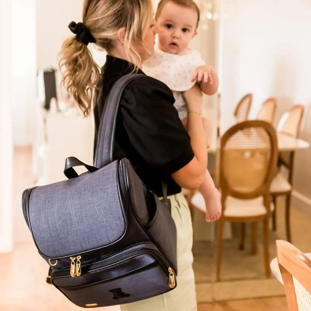 Kit Baby 4 Personalizado | Linho Preto I Preto