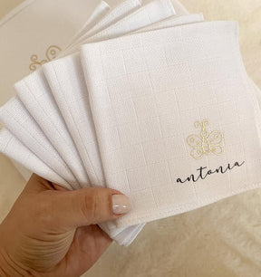 Kit de Fraldinha Personalizado com Nome do Bebê | 6 Peças Personalizadas