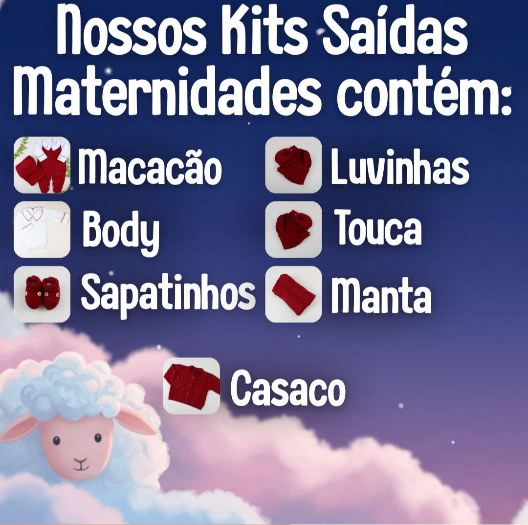 Kit Saída Maternidade Completa - Personalize Com o Nome da Sua Princesa