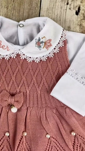 Kit Saída Maternidade Esther - Personalize Com o Nome da Sua Princesa