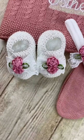 Kit Saída Maternidade Esther - Personalize Com o Nome da Sua Princesa